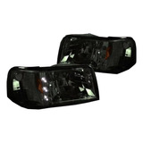 Faros Ford Ranger Led Ahumados 1993 1994 1995 A 1997 Par