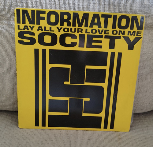 Lp Vinil Information Society Single 12 Us Raro 