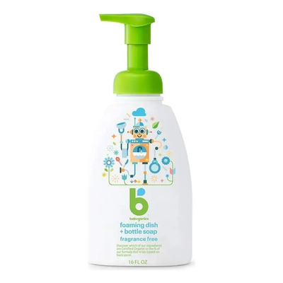 Detergente Seguro Para Biberones Sin Fragancia 473 Babyganic | Envío gratis
