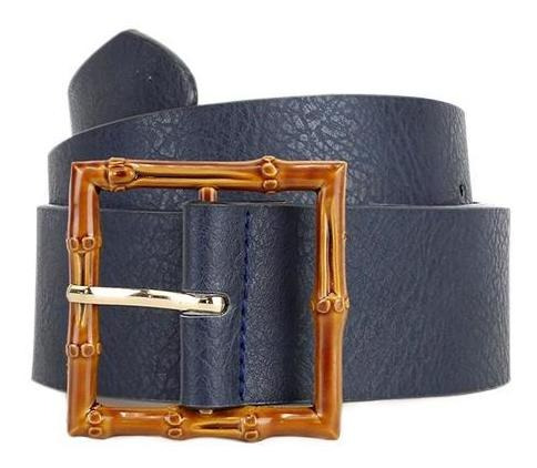 Cinturón Mujer Taupo Azul Carven