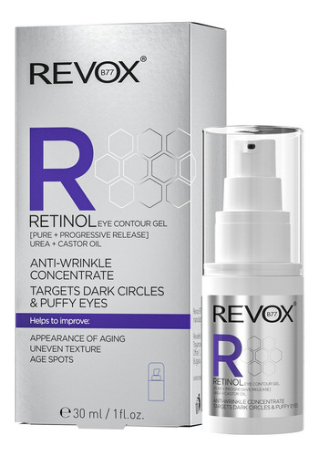 Revox B77 Gel Facial · Retinol Contorno Ojos Bolsas Y Ojeras