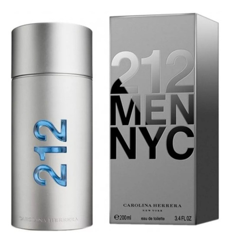 Perfume 212 Men Carolina Herrera Edt 200ml Original Promo!