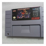 Ninja Warriors Snes Super Nintendo Fisicolos Guerreros Ninja