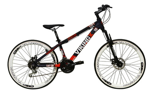 Bicicleta Aro 26 Vikingx Tuff 21v Alumínio Freio Disco Vmaxx