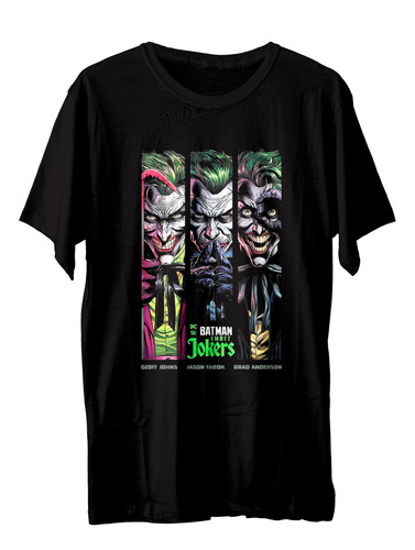Remera Comic 3 Jokers Unisex Geek 100% Algodon Premium
