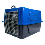 Caixa De Transporte Pet Para Viagens Aéreas Rafa Pet N6 Azul