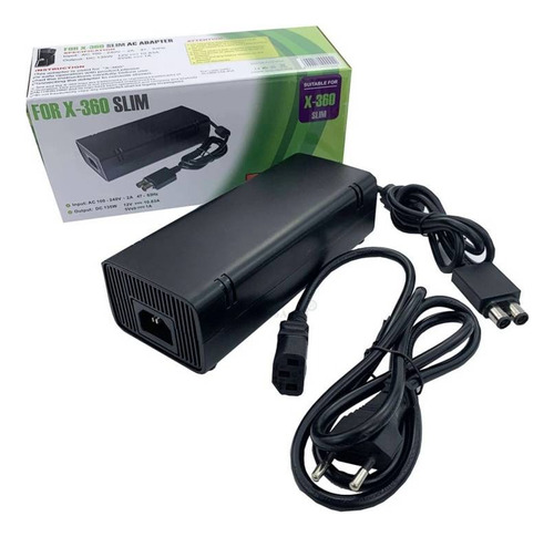 Transformador Cargador Fuente Xbox 360 Slim