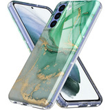 Funda Protectora  Cuerpo Completo Para Galaxy S21 Fe Marmol