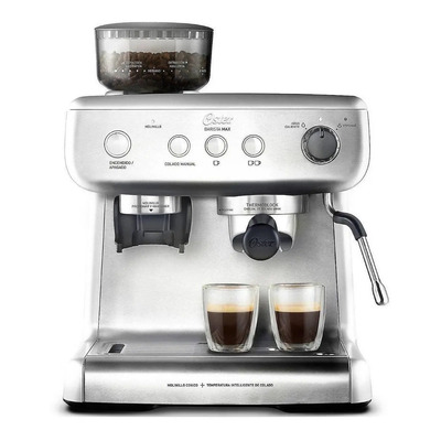 Cafetera Para Espresso Perfect Brew,molino Integrado Plateado Oster