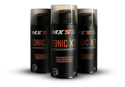 Maximus Tonic Para Crescimento De Barba -tratamento 90 Dias