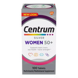 Centrum Silver Women 50+ 100 Tablets-importado