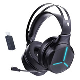 Auricular Headset Inalambrico Rgb Sonido Calidad Premium