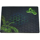 Mousepad Gamer Cosido Verde Con Diseño 