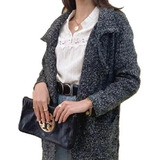 Abrigo Mujer Cardigan  Tapado Largo Abierto T.unico