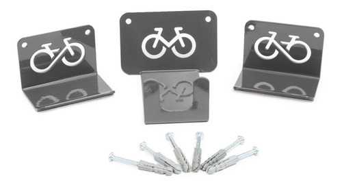 Rack Para Bicicletas Soporte De Pared C/ Gancho De Pedal