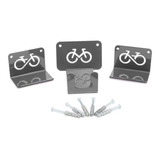 Rack Para Bicicletas Soporte De Pared C/ Gancho De Pedal