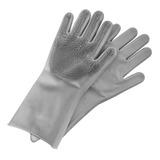 Guantes De Silicona Lava Platos Limpieza De Baño Cocina 