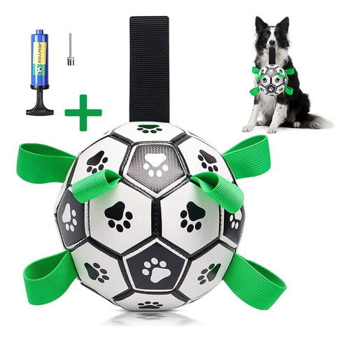 Pelota Fútbol Juguete Extra Resistente Para Perros Mascota