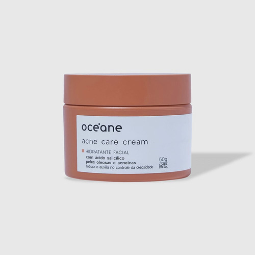 Hidratante Facial Com Ácido Salicílico - Acne Care Cream 50g