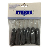 Pack 6 Picos Inflador Pelota Striker Voley Futbol