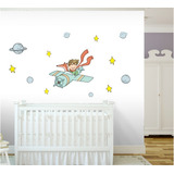 Vinilos Decorativos Cuarto Bebe El Principito - 1m X 1m