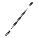 Stylus Lapiz Optico Para Tablet Con Boligrafo Negro