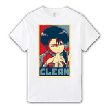 Remera Levi Ackerman - Anime Otaku Unisex Manga Aesthetic