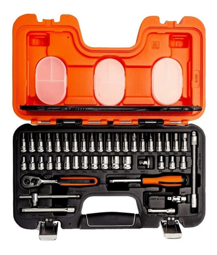 Juego Set De Bocallaves Tubos Puntas Crique Bahco 46 Pz S460