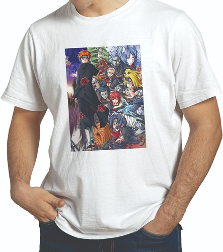 Camiseta Camisa Akatsuki Clã Uchiha Sasuke Itachi Naruto Top