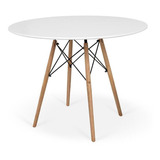 Mesa Redonda Eames Eiffel Wood 120cm