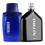Perfume Winner Sport + Nitro Negra Esik - mL a $388
