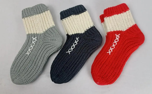 3 Pares Calcetines, Calentador, Calientitos Para Dormir