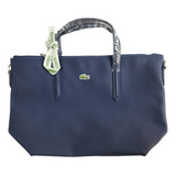 Bolsa Crossbody Lacoste Para Mujer Azul Marino