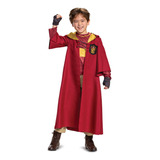 Disfraz Infantil De Lujo De Harry Potter Quidditch Gryffindo