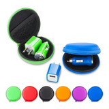 Set Travel Adaptors Para Carro Y Celular Como Cargador