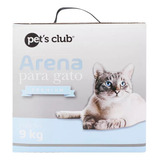 Arena Para Gato Pet S Club 9 Kg X 9kg De Peso Neto