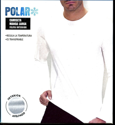 Camiseta Termica Hombre Talles!! 1ra Piel Frio Extremo!!