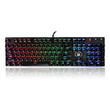 Redragon K556 Rgb Led Con Retroiluminacion Teclado Mecanico 