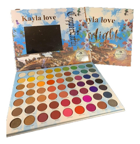 Paletas De Sombras Kayla Love 63 Colores Mayoreo Waterlight