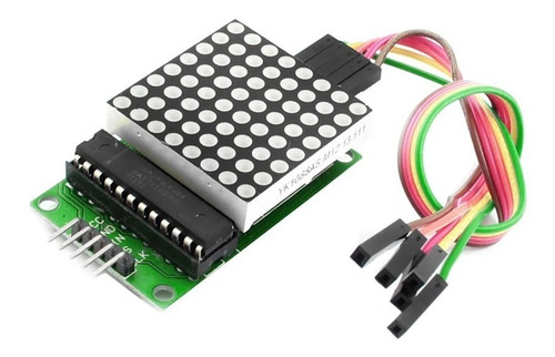 Modulo Display Matriz Puntos 64 Leds Max7219 Arduino Arm Pic