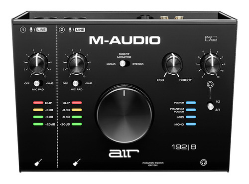 Interfaz M-audio Air 192 8 Placa De Grabación Usb