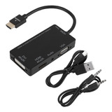 Hdmi Para Dvi Hdmi Vga Audio Hub Adaptador Conversor Para P