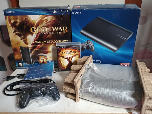 Playstation 3 Ps3 Edição God Of War Ascension + Gow 3