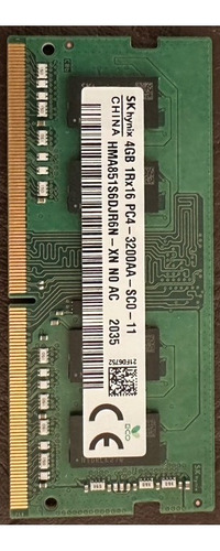 Memoria Ram Ddr4 4gb 1 Micron Mta4atf51264hz-2g3b1