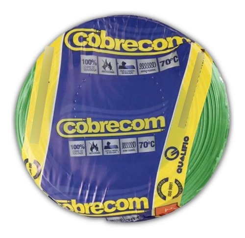 Fio Cabo 2,5mm Cobrecom 1ª Linha Inmetro Flexível Cores