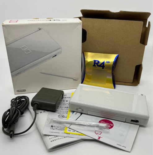 Nintendo Ds Lite Japonês Na Caixa Com R4 16gb 002