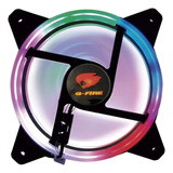 Cooler Fan 120mm G-fire Led Rgb Colorido Rainbow Molex Ide