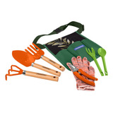 Kit Heramienta Para Jardin Con Tijeras 8 Pz Tramontina