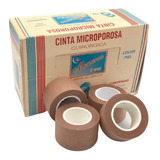 Cinta Micropore 1.25cm X 10m Tela Adhesiva Piel