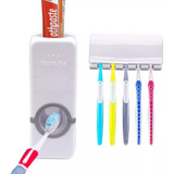 Suporte Para Escovas E Dispenser Com Aplicador Creme Dental